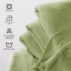 imageUtopia Bedding Sky Blue 100 Cotton Blanket Queen Size  90x90 Inch 350GSM Lightweight Soft and Breathable Thermal Blanket for All SeasonsSage Green