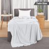 imageUtopia Bedding Sky Blue 100 Cotton Blanket Queen Size  90x90 Inch 350GSM Lightweight Soft and Breathable Thermal Blanket for All SeasonsSilver