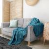 imageUtopia Bedding Sky Blue 100 Cotton Blanket Queen Size  90x90 Inch 350GSM Lightweight Soft and Breathable Thermal Blanket for All SeasonsTeal