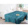 imageUtopia Bedding Sky Blue 100 Cotton Blanket Queen Size  90x90 Inch 350GSM Lightweight Soft and Breathable Thermal Blanket for All SeasonsTeal