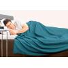 imageUtopia Bedding Sky Blue 100 Cotton Blanket Queen Size  90x90 Inch 350GSM Lightweight Soft and Breathable Thermal Blanket for All SeasonsTeal