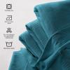 imageUtopia Bedding Sky Blue 100 Cotton Blanket Queen Size  90x90 Inch 350GSM Lightweight Soft and Breathable Thermal Blanket for All SeasonsTeal