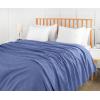 imageUtopia Bedding Sky Blue 100 Cotton Blanket Queen Size  90x90 Inch 350GSM Lightweight Soft and Breathable Thermal Blanket for All SeasonsWedgewood