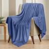 imageUtopia Bedding Sky Blue 100 Cotton Blanket Queen Size  90x90 Inch 350GSM Lightweight Soft and Breathable Thermal Blanket for All SeasonsWedgewood