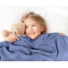 imageUtopia Bedding Sky Blue 100 Cotton Blanket Queen Size  90x90 Inch 350GSM Lightweight Soft and Breathable Thermal Blanket for All SeasonsWedgewood