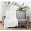 imageUtopia Bedding Sky Blue 100 Cotton Blanket Queen Size  90x90 Inch 350GSM Lightweight Soft and Breathable Thermal Blanket for All SeasonsWhite