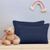 imageUtopia Bedding Toddler Pillow White 24 Pack 12x20 Small Kids Pillow for Sleeping Soft and Breathable Cotton Blend Shell Ideal for Toddler Bed and Travel Intended for Age 2 and upNavy Blue