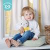 imageUtopia Bedding Toddler Pillow White 24 Pack 12x20 Small Kids Pillow for Sleeping Soft and Breathable Cotton Blend Shell Ideal for Toddler Bed and Travel Intended for Age 2 and upLight Grey