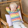 imageUtopia Bedding Toddler Pillow White 24 Pack 12x20 Small Kids Pillow for Sleeping Soft and Breathable Cotton Blend Shell Ideal for Toddler Bed and Travel Intended for Age 2 and upLavender