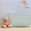 imageUtopia Bedding Toddler Pillow White 24 Pack 12x20 Small Kids Pillow for Sleeping Soft and Breathable Cotton Blend Shell Ideal for Toddler Bed and Travel Intended for Age 2 and upLight Grey