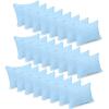 imageUtopia Bedding Toddler Pillow White 24 Pack 12x20 Small Kids Pillow for Sleeping Soft and Breathable Cotton Blend Shell Ideal for Toddler Bed and Travel Intended for Age 2 and upLight Blue
