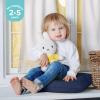 imageUtopia Bedding Toddler Pillow White 24 Pack 12x20 Small Kids Pillow for Sleeping Soft and Breathable Cotton Blend Shell Ideal for Toddler Bed and Travel Intended for Age 2 and upNavy Blue