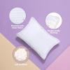 imageUtopia Bedding Toddler Pillow White 24 Pack 12x20 Small Kids Pillow for Sleeping Soft and Breathable Cotton Blend Shell Ideal for Toddler Bed and Travel Intended for Age 2 and upWhite