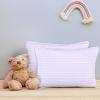 imageUtopia Bedding Toddler Pillow White 24 Pack 12x20 Small Kids Pillow for Sleeping Soft and Breathable Cotton Blend Shell Ideal for Toddler Bed and Travel Intended for Age 2 and upLavender
