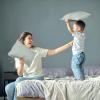 imageUtopia Bedding Toddler Pillow White 24 Pack 12x20 Small Kids Pillow for Sleeping Soft and Breathable Cotton Blend Shell Ideal for Toddler Bed and Travel Intended for Age 2 and upLight Grey