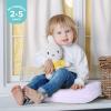 imageUtopia Bedding Toddler Pillow White 24 Pack 12x20 Small Kids Pillow for Sleeping Soft and Breathable Cotton Blend Shell Ideal for Toddler Bed and Travel Intended for Age 2 and upLavender