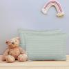 imageUtopia Bedding Toddler Pillow White 24 Pack 12x20 Small Kids Pillow for Sleeping Soft and Breathable Cotton Blend Shell Ideal for Toddler Bed and Travel Intended for Age 2 and upLight Grey