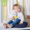 imageUtopia Bedding Toddler Pillow White 24 Pack 12x20 Small Kids Pillow for Sleeping Soft and Breathable Cotton Blend Shell Ideal for Toddler Bed and Travel Intended for Age 2 and upNavy Blue