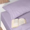 imageUtopia Bedding Twin Sheets Set  Brushed Microfiber  Soft Bed Sheets for Twin Size Bed Set  Includes 1 Fitted 1 Flat ampamp 1 Pillow Case  Deep Pocket White12  Lavender