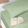 imageUtopia Bedding Twin Sheets Set  Brushed Microfiber  Soft Bed Sheets for Twin Size Bed Set  Includes 1 Fitted 1 Flat ampamp 1 Pillow Case  Deep Pocket White06  Sage