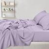 imageUtopia Bedding Twin Sheets Set  Brushed Microfiber  Soft Bed Sheets for Twin Size Bed Set  Includes 1 Fitted 1 Flat ampamp 1 Pillow Case  Deep Pocket White12  Lavender