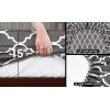 imageUtopia Bedding Twin Sheets Set  Brushed Microfiber  Soft Bed Sheets for Twin Size Bed Set  Includes 1 Fitted 1 Flat ampamp 1 Pillow Case  Deep Pocket WhitePrint  Quatrefoil Grey
