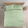 imageUtopia Bedding Twin Sheets Set  Brushed Microfiber  Soft Bed Sheets for Twin Size Bed Set  Includes 1 Fitted 1 Flat ampamp 1 Pillow Case  Deep Pocket White06  Sage