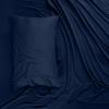 imageUtopia Bedding Twin Sheets Set  Brushed Microfiber  Soft Bed Sheets for Twin Size Bed Set  Includes 1 Fitted 1 Flat ampamp 1 Pillow Case  Deep Pocket White04  Navy