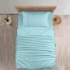 imageUtopia Bedding Twin Sheets Set  Brushed Microfiber  Soft Bed Sheets for Twin Size Bed Set  Includes 1 Fitted 1 Flat ampamp 1 Pillow Case  Deep Pocket White11  Spa Blue