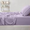 imageUtopia Bedding Twin Sheets Set  Brushed Microfiber  Soft Bed Sheets for Twin Size Bed Set  Includes 1 Fitted 1 Flat ampamp 1 Pillow Case  Deep Pocket White12  Lavender