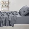 imageUtopia Bedding Twin Sheets Set  Brushed Microfiber  Soft Bed Sheets for Twin Size Bed Set  Includes 1 Fitted 1 Flat ampamp 1 Pillow Case  Deep Pocket White02  Grey
