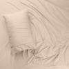 imageUtopia Bedding Twin Sheets Set  Brushed Microfiber  Soft Bed Sheets for Twin Size Bed Set  Includes 1 Fitted 1 Flat ampamp 1 Pillow Case  Deep Pocket White05  Beige