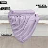 imageUtopia Bedding Twin Sheets Set  Brushed Microfiber  Soft Bed Sheets for Twin Size Bed Set  Includes 1 Fitted 1 Flat ampamp 1 Pillow Case  Deep Pocket White12  Lavender