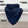 imageUtopia Bedding Twin Sheets Set  Brushed Microfiber  Soft Bed Sheets for Twin Size Bed Set  Includes 1 Fitted 1 Flat ampamp 1 Pillow Case  Deep Pocket White04  Navy