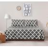 imageUtopia Bedding Twin Sheets Set  Brushed Microfiber  Soft Bed Sheets for Twin Size Bed Set  Includes 1 Fitted 1 Flat ampamp 1 Pillow Case  Deep Pocket WhitePrint  Quatrefoil Grey