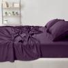 imageUtopia Bedding Twin Sheets Set  Brushed Microfiber  Soft Bed Sheets for Twin Size Bed Set  Includes 1 Fitted 1 Flat ampamp 1 Pillow Case  Deep Pocket White13  Purple