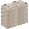 imageUtopia Bedding Khaki 100 Cotton Blanket Throw Size  60x50 Inch 350GSM Lightweight Soft and Breathable Thermal Blanket for All Seasons Pack of 10