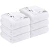 imageUtopia Bedding White 100 Cotton Blanket King Size  90x108 Inch 350GSM Lightweight Soft and Breathable Thermal Blanket for All Seasons Pack of 6