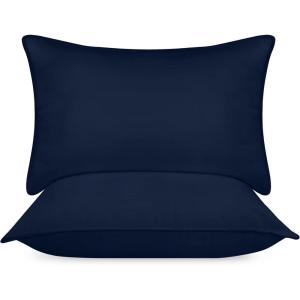 imageUtopia Bedding Bed Pillows for Sleeping White Queen Size Set of 6 Hotel Pillow Cooling Pillows for Side Back or Stomach SleepersNavy