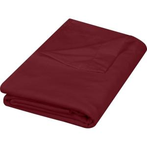 imageUtopia Bedding Flat Sheet  1 Pack Twin Navy Soft Brushed Microfiber Fabric  Shrinkage ampamp Fade Resistant Top Sheet  Easy Care Bed SheetBurgundy