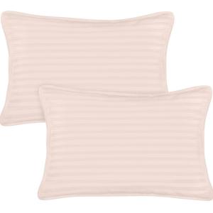 imageUtopia Bedding Toddler Pillow White 24 Pack 12x20 Small Kids Pillow for Sleeping Soft and Breathable Cotton Blend Shell Ideal for Toddler Bed and Travel Intended for Age 2 and upLight Pink