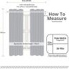 imageUtopia Bedding Beige Blackout Curtains Grommet 2 Panels 52W x 63L Inches Thermal and Sound Insulated Drapes for Bedroom and Living Room