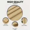 imageUtopia Bedding Beige Blackout Curtains Grommet 2 Panels 52W x 63L Inches Thermal and Sound Insulated Drapes for Bedroom and Living Room