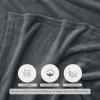 imageUtopia Bedding Fleece Blanket King Size Grey 250GSM 90x102 Inches Luxury Soft Bed Blanket Bulk Pack of 9