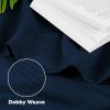 imageUtopia Bedding Navy 100 Cotton Blanket Queen Size  90x90 Inch 350GSM Lightweight Soft and Breathable Thermal Blanket for All Seasons Pack of 8
