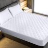 imageUtopia Bedding Quilted Fitted Mattress Pad  Elastic Fitted Mattress Protector  Mattress Cover Stretches up to 16 Inches Deep  Machine Washable Mattress Topper White RV King Pack of 9