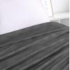 imageUtopia Bedding Smoke Gray 100 Cotton Blanket Queen Size  90x90 Inch 350GSM Lightweight Soft and Breathable Thermal Blanket for All Seasons Pack of 8