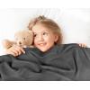 imageUtopia Bedding Smoke Gray 100 Cotton Blanket Queen Size  90x90 Inch 350GSM Lightweight Soft and Breathable Thermal Blanket for All Seasons Pack of 8