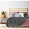 imageUtopia Bedding Smoke Gray 100 Cotton Blanket Twin Size  90x72 Inch 350GSM Lightweight Soft and Breathable Thermal Blanket for All Seasons Pack of 10