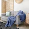 imageUtopia Bedding Wedgewood 100 Cotton Blanket King Size  90x108 Inch 350GSM Lightweight Soft and Breathable Thermal Blanket for All Seasons Pack of 6